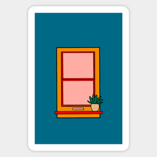 A window into the soul Sticker
